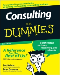 Cover image: Consulting For Dummies 2nd edition 9780470178096