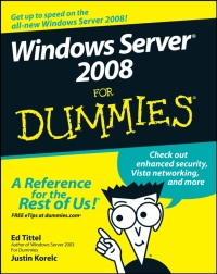 Cover image: Windows Server 2008 For Dummies 1st edition 9780470180433