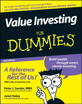 Cover image: Value Investing For Dummies 2nd edition 9780470232224