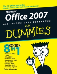 Cover image: Office 2007 All-in-One Desk Reference For Dummies 1st edition 9780471782797