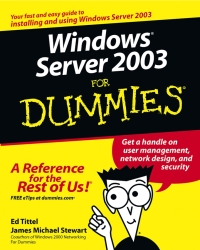 Cover image: Windows Server 2003 For Dummies 1st edition 9780764516337