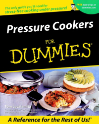 صورة الغلاف: Pressure Cookers For Dummies® 1st edition 9780764554131