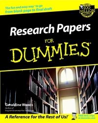 Imagen de portada: Research Papers For Dummies 1st edition 9780764554261