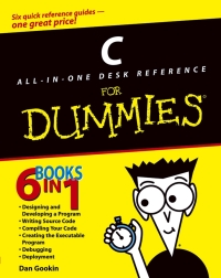صورة الغلاف: C All-in-One Desk Reference For Dummies 1st edition 9780764570698