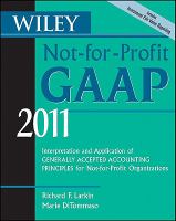 Imagen de portada: Wiley Not-for-Profit GAAP 2011 8th edition 9780470554456