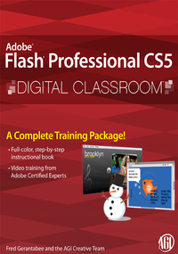 Cover image: Flash Professional CS5 Digital Classroom, (Book and Video Training) 1st edition 9780470607763