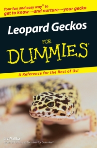 Imagen de portada: Leopard Geckos For Dummies 1st edition 9780470121603