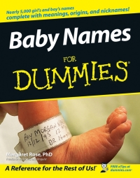 Cover image: Baby Names For Dummies 1st edition 9780764543401