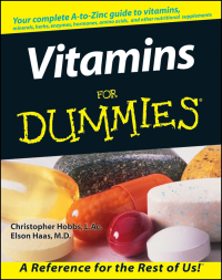 Cover image: Vitamins For Dummies 1st edition 9780764551796