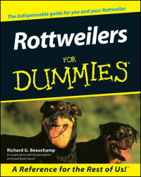Cover image: Rottweilers For Dummies 1st edition 9780764552717