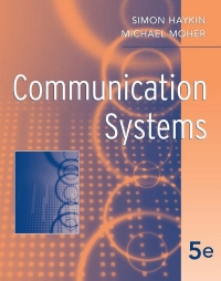 Cover image: Communication Systems 5th edition 9780471697909