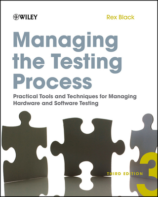 表紙画像: Managing the Testing Process: Practical Tools and Techniques for Managing Hardware and Software Testing 3rd edition 9780470404157