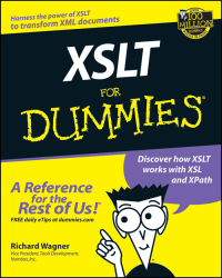 Cover image: XSLT For Dummies 1st edition 9780764536519