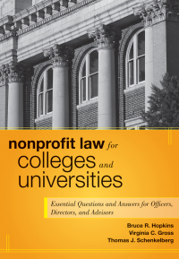 Imagen de portada: Nonprofit Law for Colleges and Universities: Essential Questions and Answers for Officers, Directors, and Advisors 1st edition 9780470913437