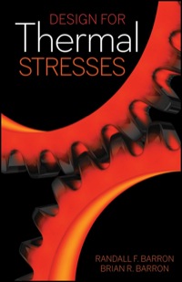 Cover image: Design for Thermal Stresses 1st edition 9780470627693
