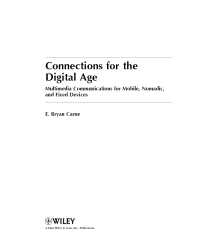 Cover image: Connections for the Digital Age 1st edition 9781118054161