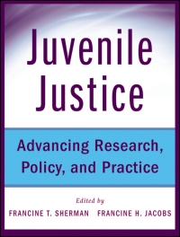Imagen de portada: Juvenile Justice 1st edition 9780470497043