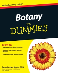 Imagen de portada: Botany For Dummies 1st edition 9781118006726