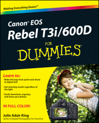 صورة الغلاف: Canon EOS Rebel T3i / 600D For Dummies 1st edition 9781118094983