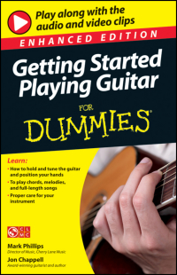 Cover image: Getting Started Playing Guitar For Dummies, Enhanced Edition 1st edition 9781118133194