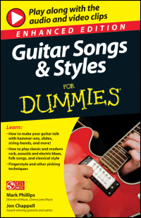 Cover image: Guitar Songs and Styles For Dummies, Enhanced Edition 1st edition 9781118133231