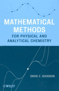 Imagen de portada: Mathematical Methods for Physical and Analytical Chemistry 1st edition 9780470473542