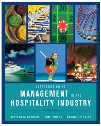 صورة الغلاف: Introduction to Management in the Hospitality Industry 10th edition 9780470399743