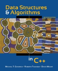 Cover image: Data Structures and Algorithms in C++ 2nd edition 9780470383278
