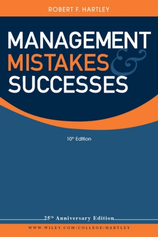 Cover image: Management Mistakes and Successes 10th edition 9780470530528