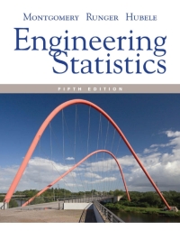Cover image: Engineering Statistics 5th edition 9780470631478