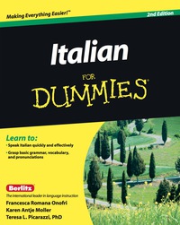 Cover image: Italian For Dummies 2nd edition 9781118004654