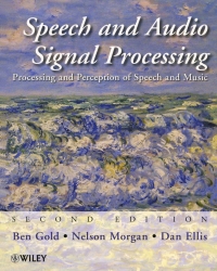 Imagen de portada: Speech and Audio Signal Processing 2nd edition 9780470195369