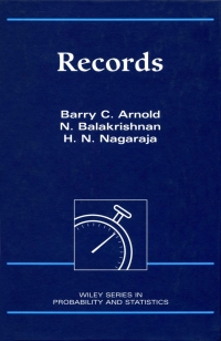 Cover image: Records 1st edition 9780471081081