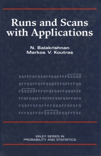 Cover image: Runs and Scans with Applications 1st edition 9780471248927