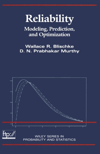 Imagen de portada: Reliability 1st edition 9780471184508
