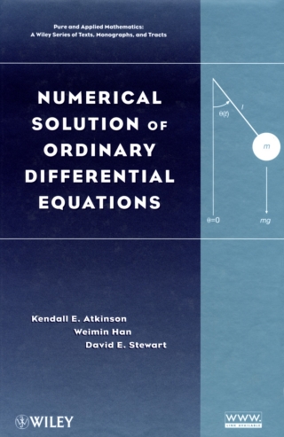 Imagen de portada: Numerical Solution of Ordinary Differential Equations 1st edition 9780470042946