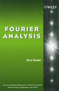 Imagen de portada: Fourier Analysis 1st edition 9780471669845