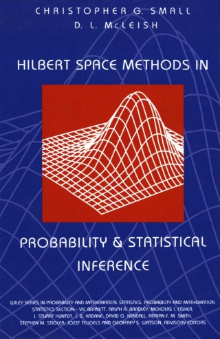 Imagen de portada: Hilbert Space Methods in Probability and Statistical Inference 1st edition 9780471592815