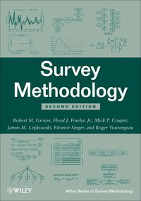 Cover image: Survey Methodology 2nd edition 9780470465462