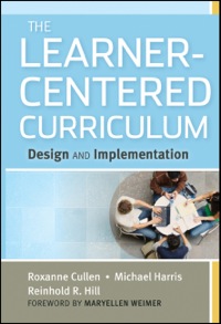 Cover image: The Learner-Centered Curriculum: Design and Implementation 1st edition 9781118049556