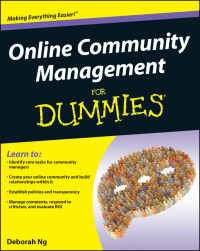 Cover image: Online Community Management For Dummies 1st edition 9781118099179