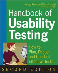 Cover image: Handbook of Usability Testing: How to Plan, Design and Conduct Effective Tests 2nd edition 9780470185483