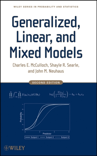 Imagen de portada: Generalized, Linear, and Mixed Models 2nd edition 9780470073711