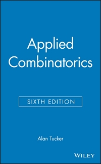 Immagine di copertina: Applied Combinatorics 6th edition 9780470458389