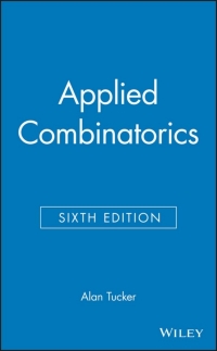 صورة الغلاف: Applied Combinatorics 6th edition 9780470458389