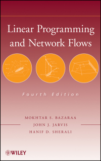 Imagen de portada: Linear Programming and Network Flows 4th edition 9780470462720
