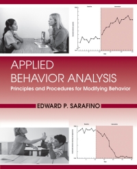 Titelbild: Applied Behavior Analysis: Principles and Procedures in Behavior Modification 1st edition 9780470571521