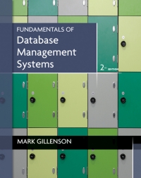 Cover image: Fundamentals of Database Management Systems 2nd edition 9780470624708