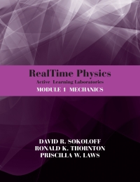 表紙画像: RealTime Physics: Active Learning Laboratories, Module 1: Mechanics 3rd edition 9780470768921