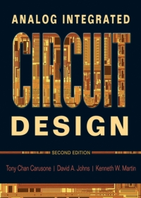 表紙画像: Analog Integrated Circuit Design 2nd edition 9780470770108